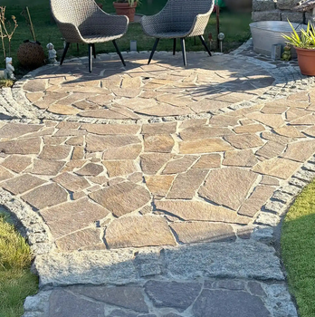 Porphyr Polygonalplatten für Terrassen je Palette – Produktansicht 2
