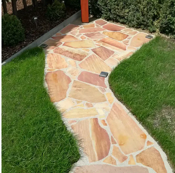 Quarzit Polygonalplatten Antares für Terrassen je Palette – Produktansicht 3