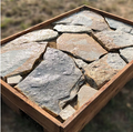 Quarzit Polygonalplatten Copper für Terrassen je Palette – Produktansicht 1
