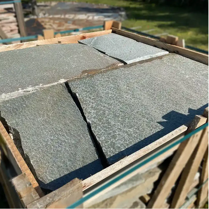 Quarzit Polygonalplatten Jasmares für Terrassen je Palette – Produktansicht 1