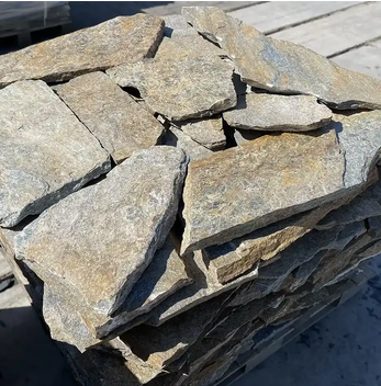 Quarzit Polygonalplatten Lemuria light für Terrassen je Palette – Produktansicht 1