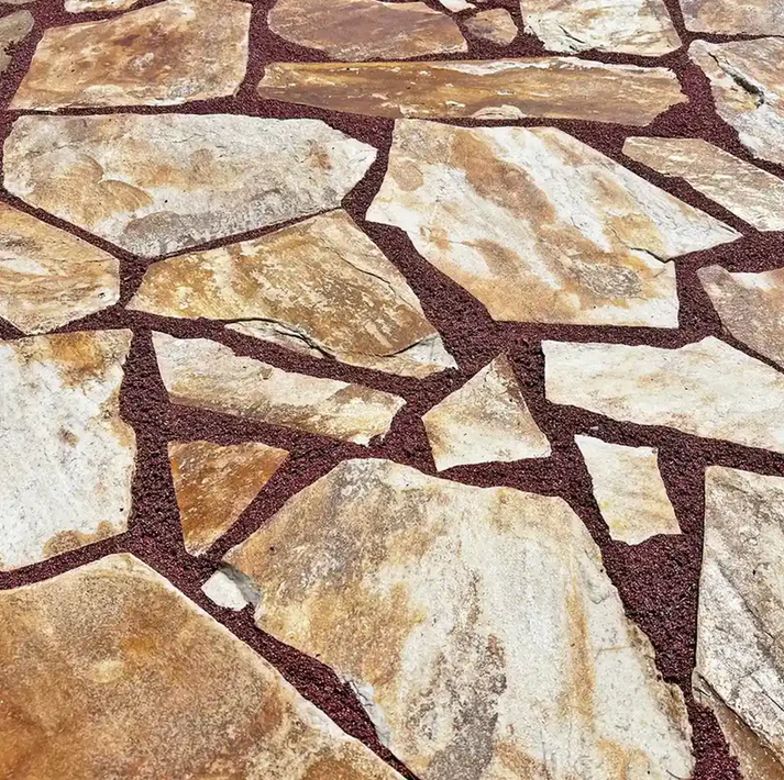 Quarzit Polygonalplatten Violet für Terrassen je Palette – Produktansicht 4