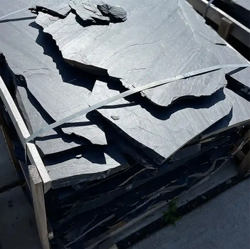 Schiefer Polygonalplatten Negra für Terrassen je Palette – Produktansicht 1