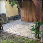 Schiefer Polygonalplatten Scabra für Terrassen je Palette – Produktansicht 4