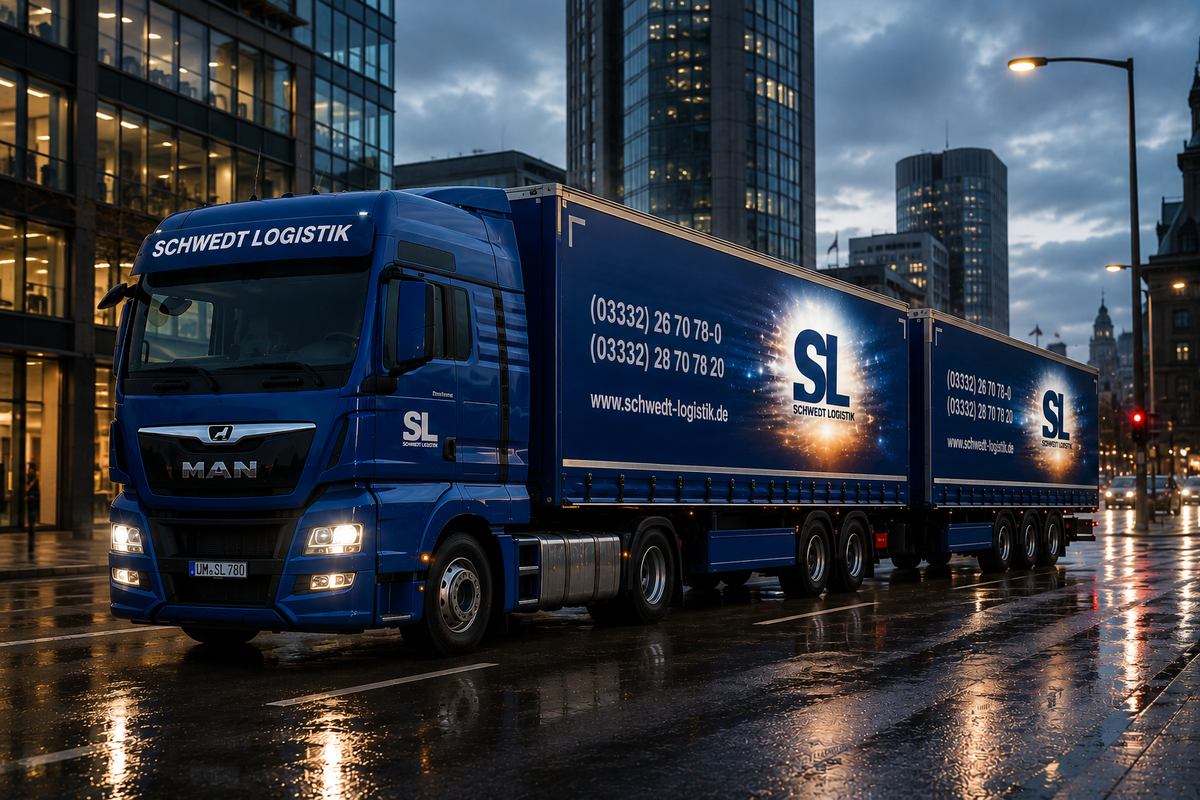 Schwedt Logistik – Moderne Thermo-Sattelzüge für Expressfahrten, Komplettladungen und europaweite Transporte