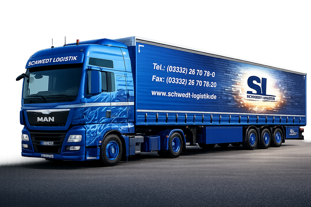 LKW von SL Schwedt Logistik